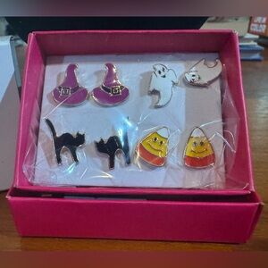 Avon Studio 1886 - Spooky Fun Earring Set; 4 Pairs Brand New Halloween Earrings